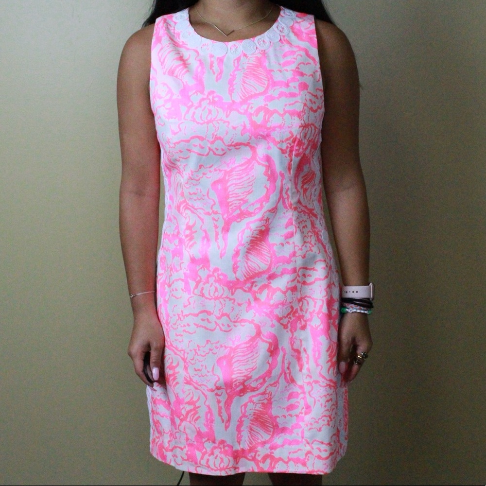 Pink and white Lilly Pulitzer dress